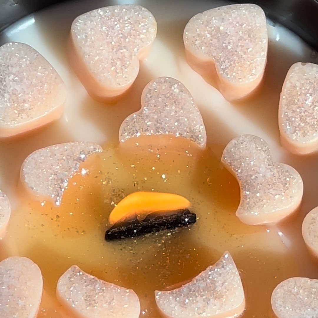 Halloween Melt My Candy Heart Candle