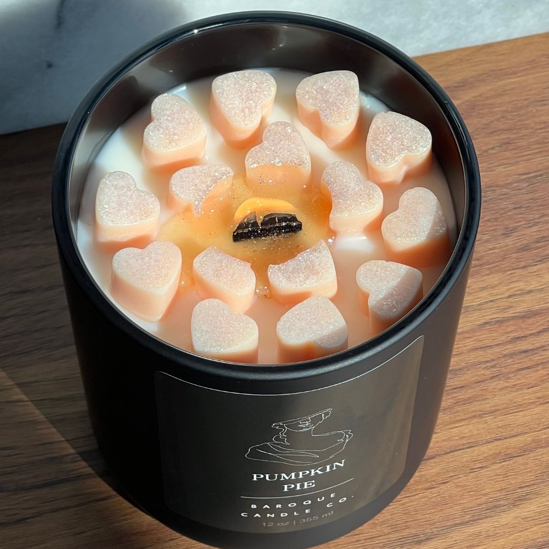 Halloween Melt My Candy Heart Candle